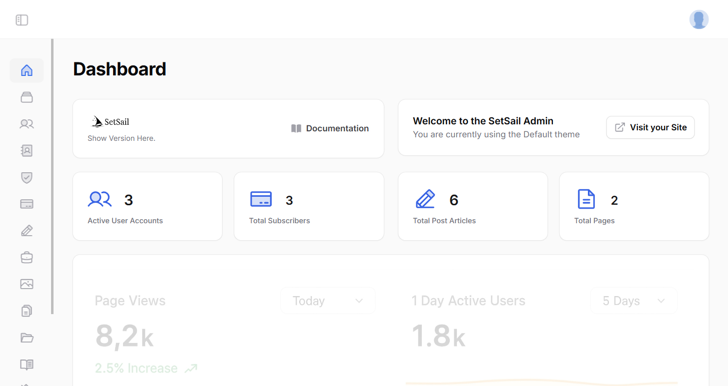 Admin Dashboard