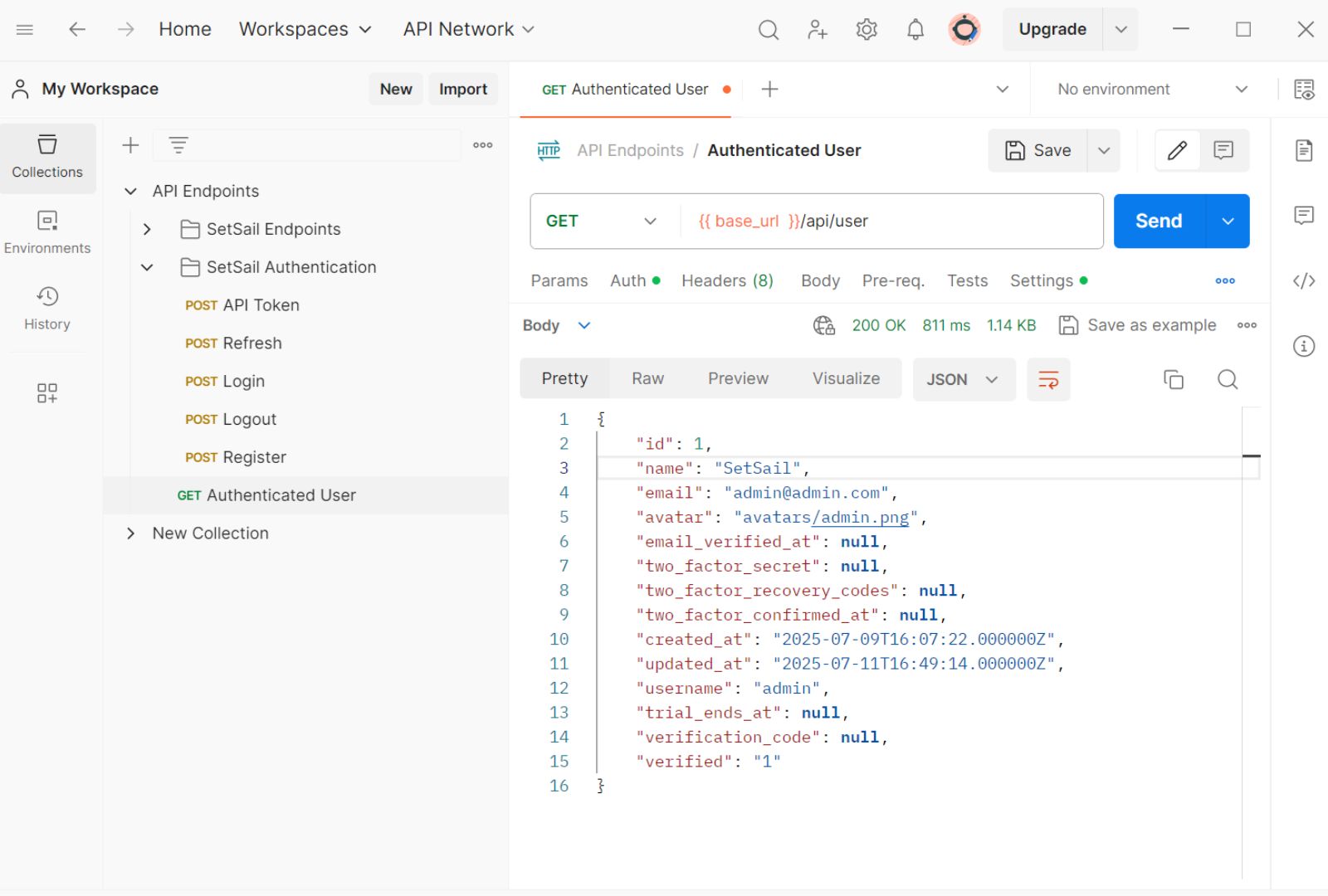 Postman Api Test